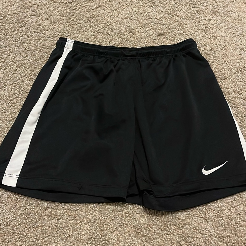 Nike mid length shorts, in between short in between basketball shorts